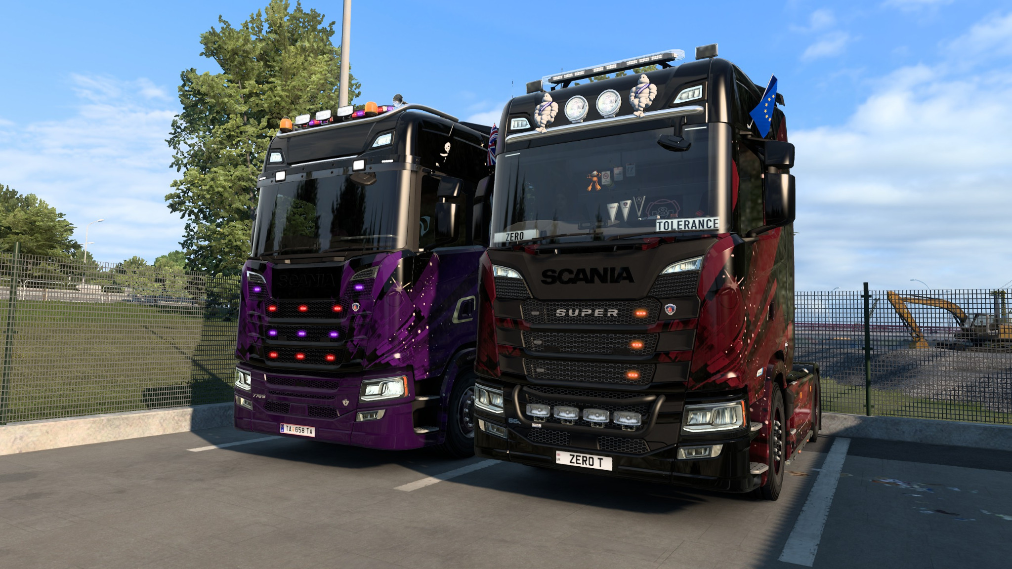 Grannies Logistics Truckers World Scania trucks